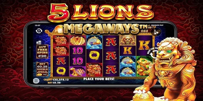 Trik-Agar-Membobol-Kemenangan-Besar-di-Slot-5-Lions-Megaways